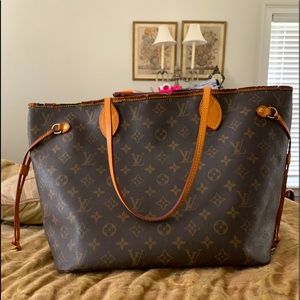Authentic Louis Vuitton MM neverfull bag